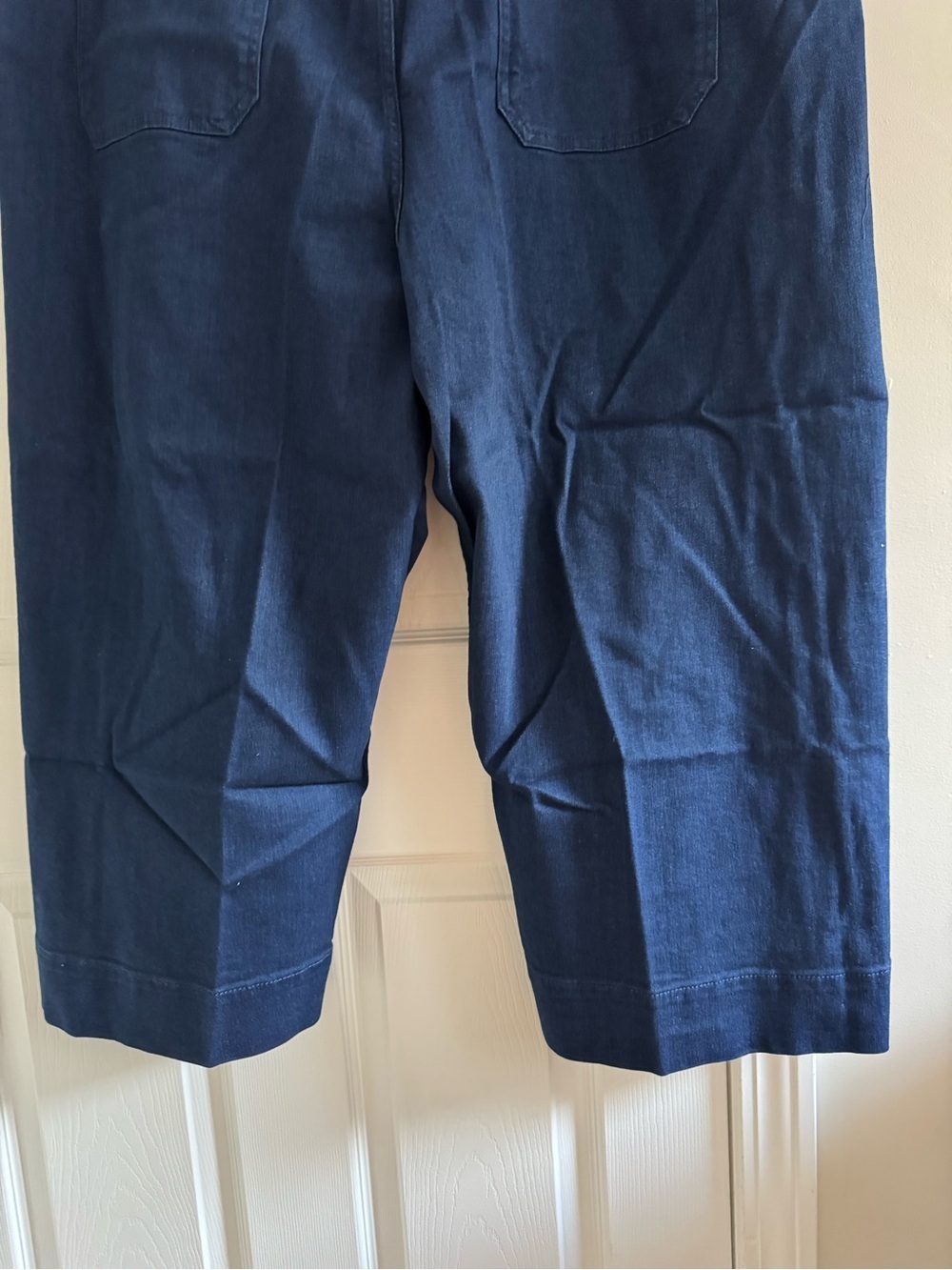 NWT ANTHROPOLOGIE The Colette Crop High Rise Wide Leg Jeans by Maeve 26W - Picture 12 of 16
